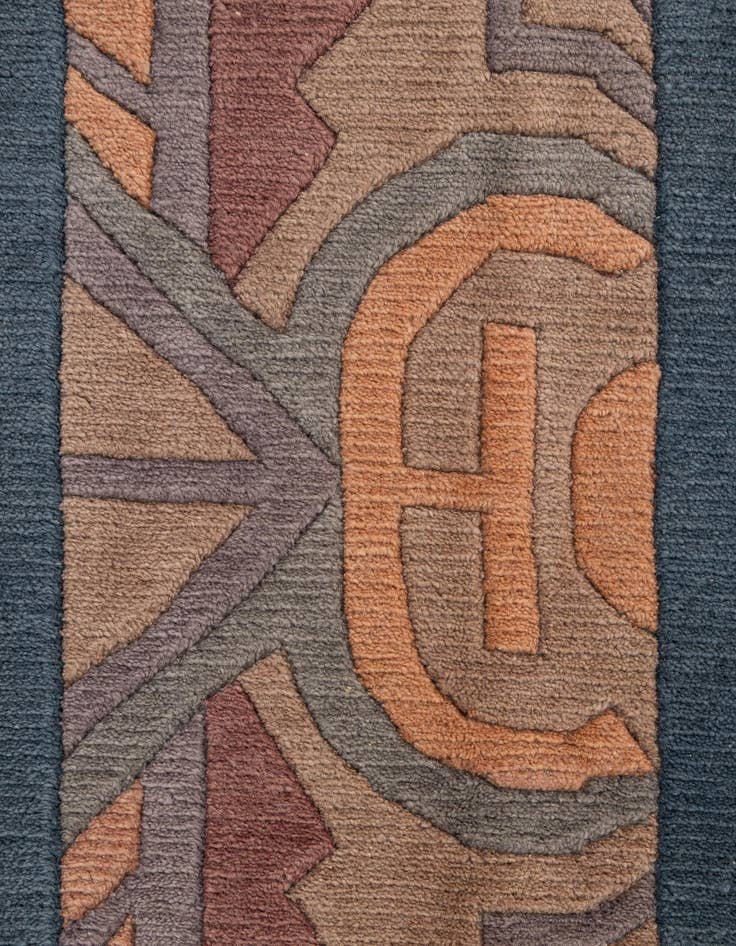 Detail image of 8' 4 x 11' 9  Hand Knotted Tibet Wool Rug