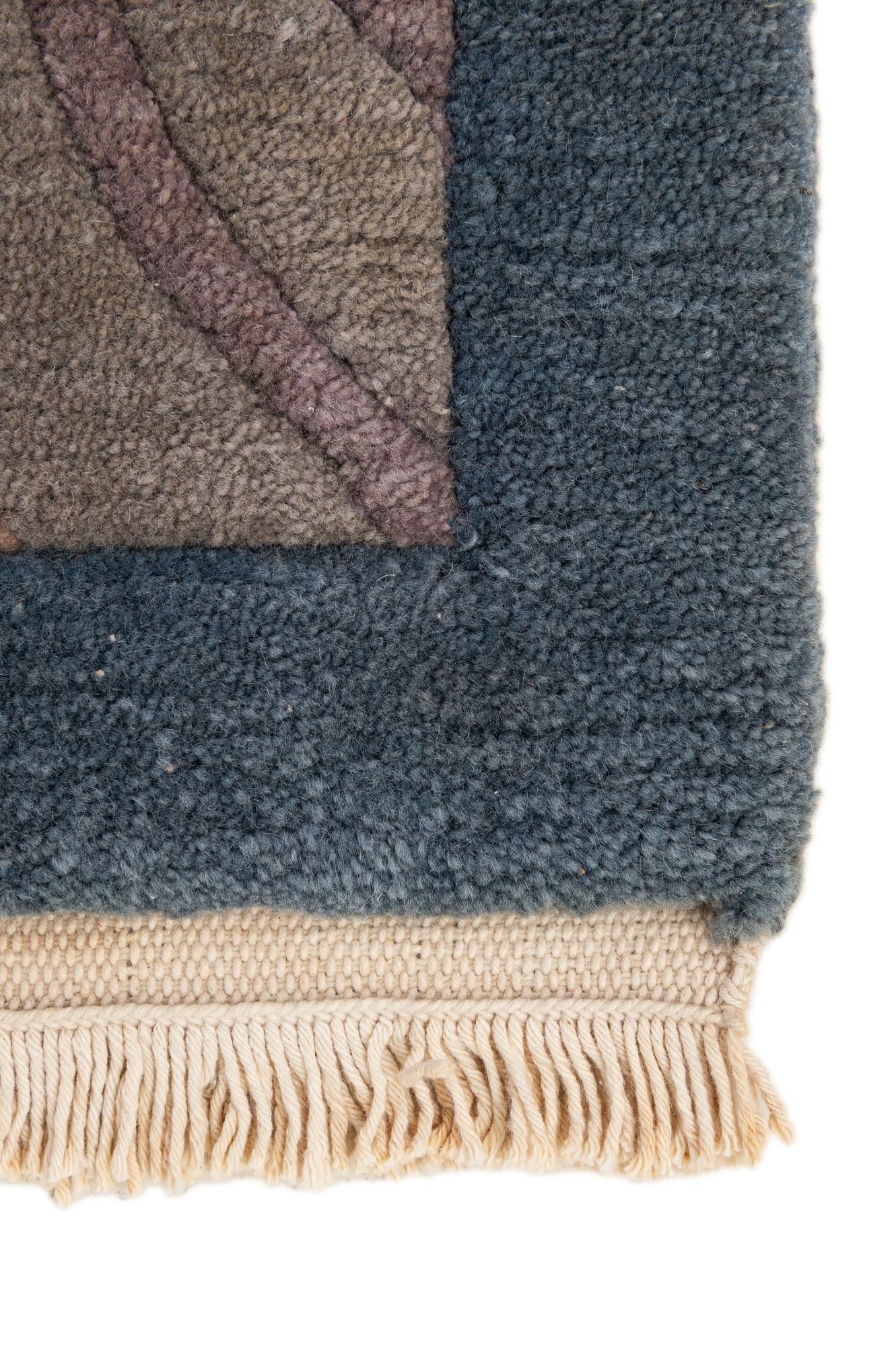 8' 4 x 11' 9 Hand Knotted Tibet Wool Rug