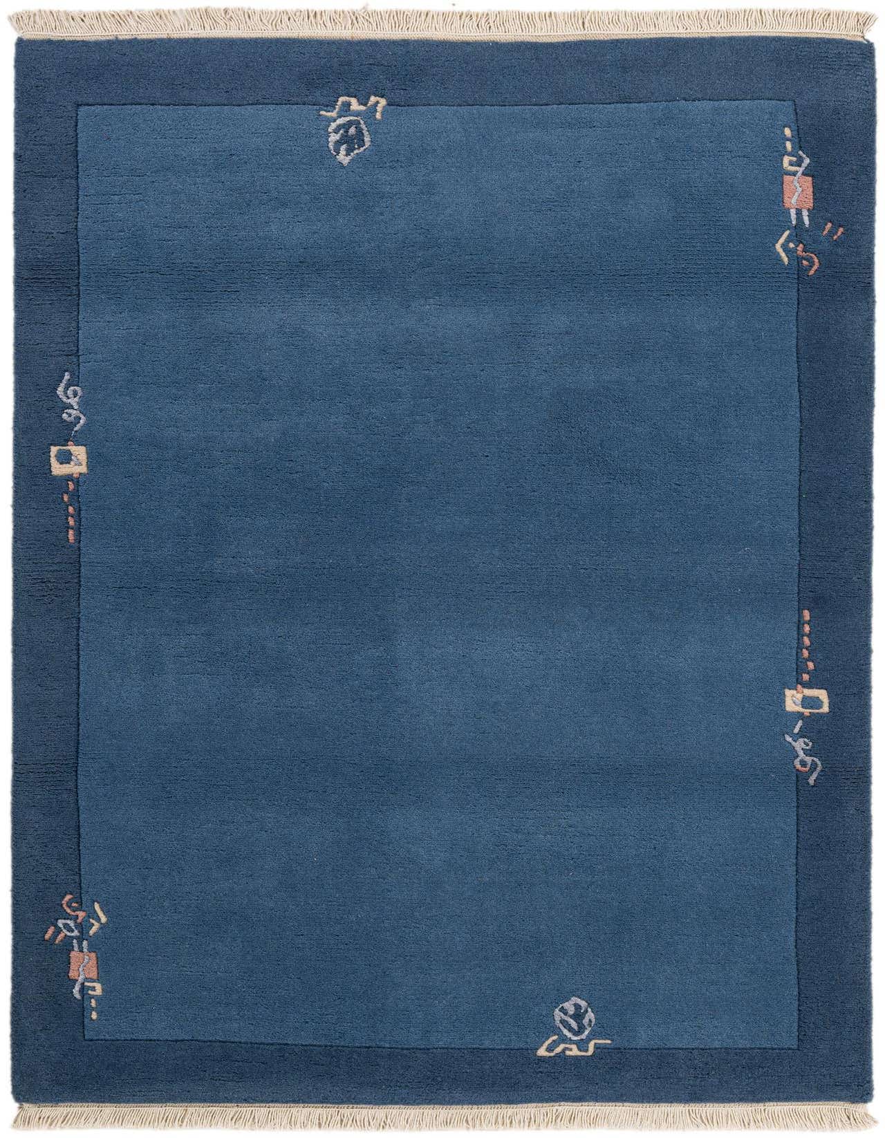 3' 11 x 5' 11 Hand Knotted Tibet Rug