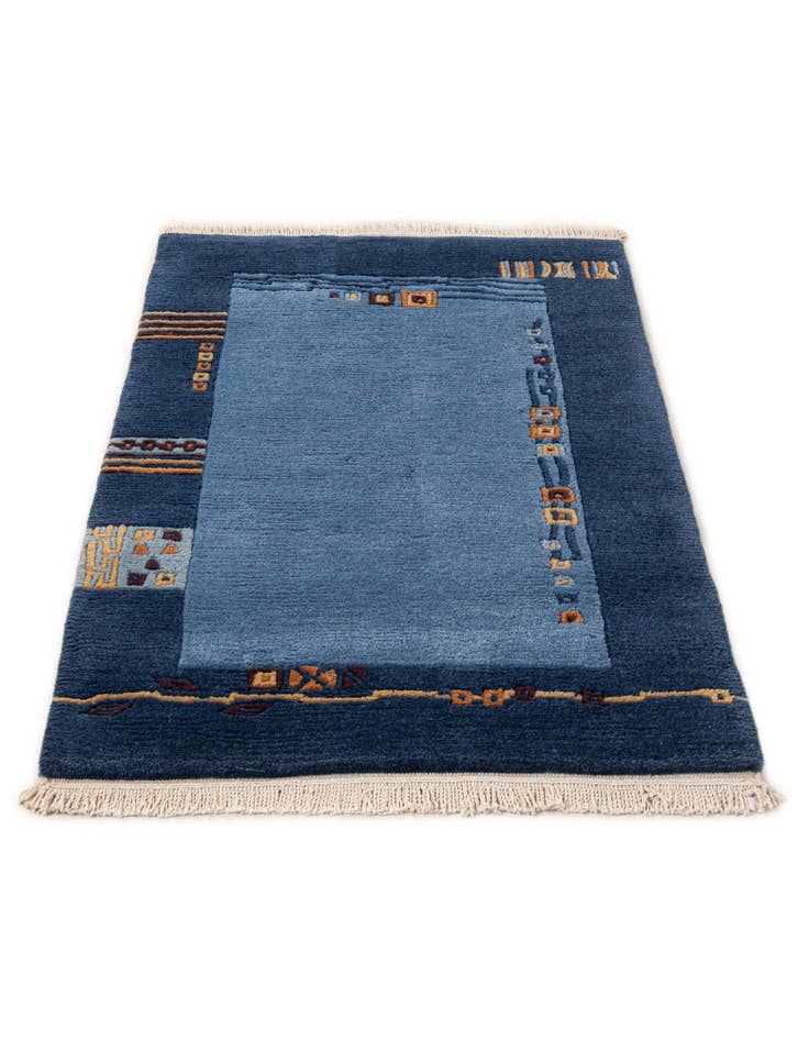 Detail image of 2' 2 x 3' 3 Hand Knotted Tibet Wool Rug