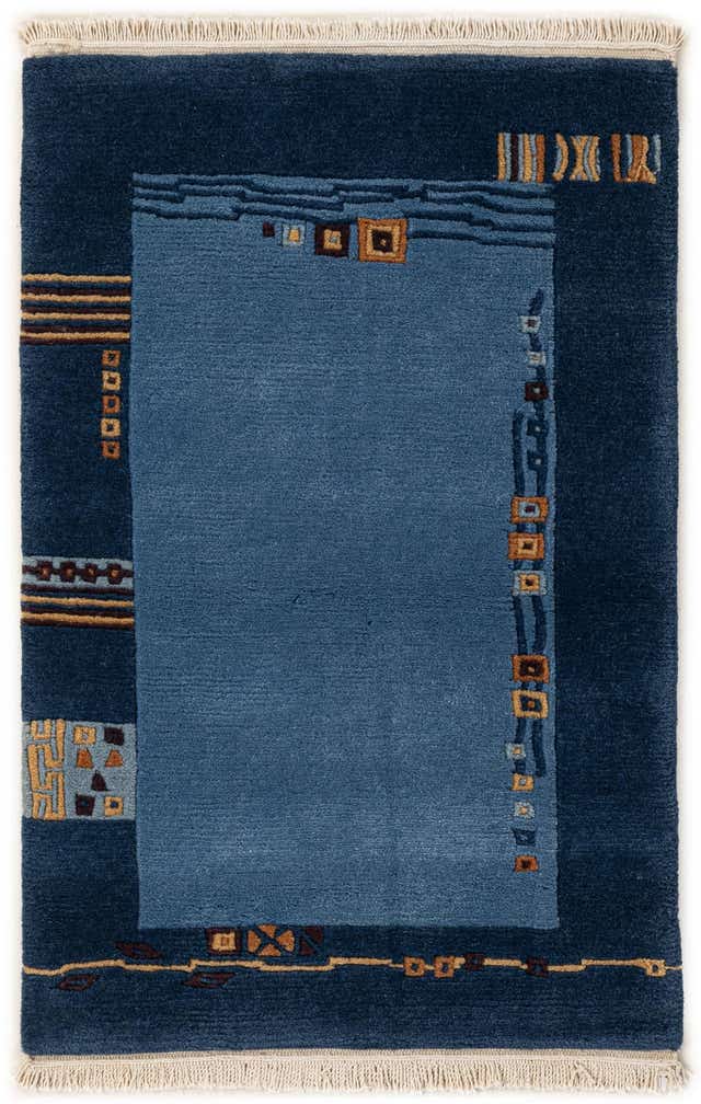 2' 2 x 3' 3 Hand Knotted Tibet Wool Rug