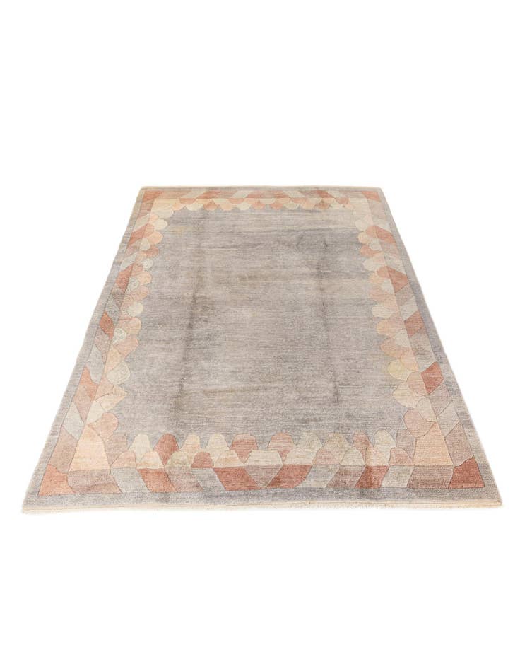 Detail image of 6' 5 x 8' 6 Hand Knotted Tibet Wool Rug