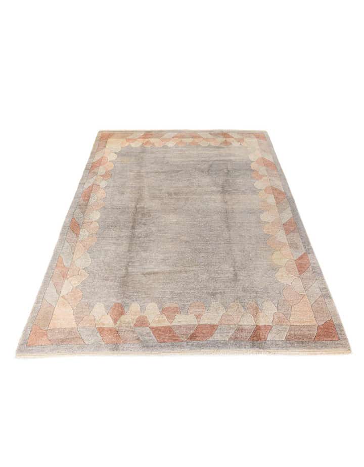 6' 5 x 8' 6 Hand Knotted Tibet Wool Rug