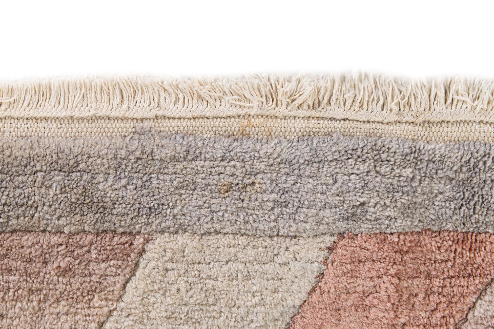 6' 5 x 8' 6 Hand Knotted Tibet Wool Rug