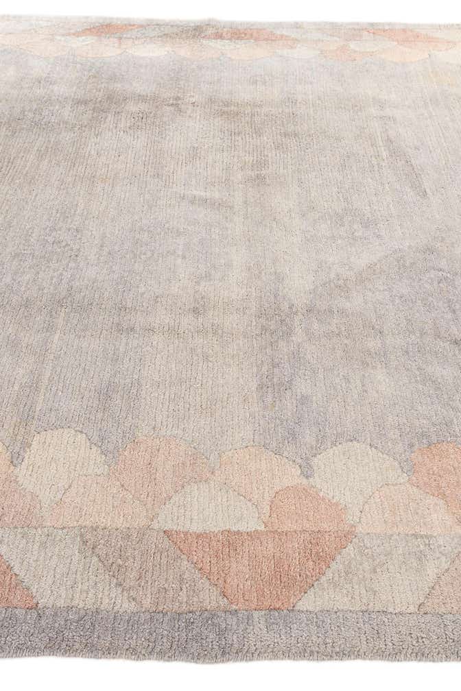 6' 5 x 8' 6 Hand Knotted Tibet Wool Rug