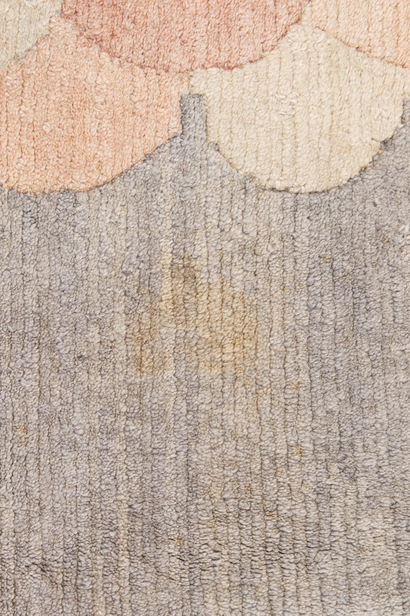 6' 5 x 8' 6 Hand Knotted Tibet Wool Rug