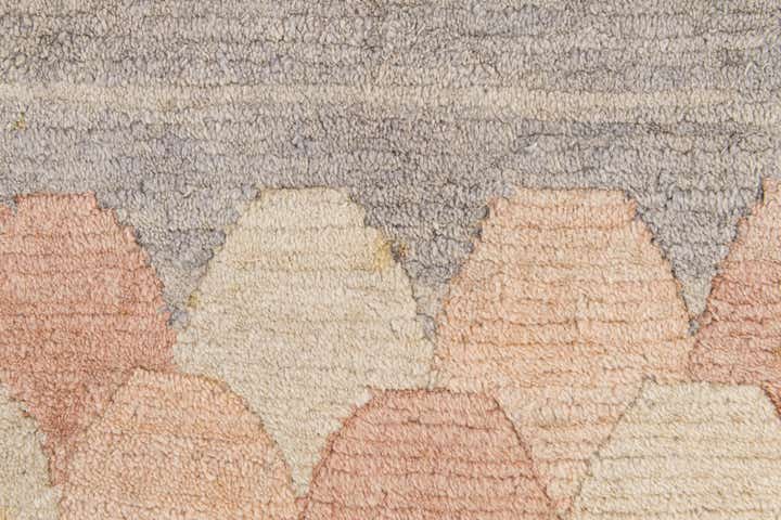 6' 5 x 8' 6 Hand Knotted Tibet Wool Rug