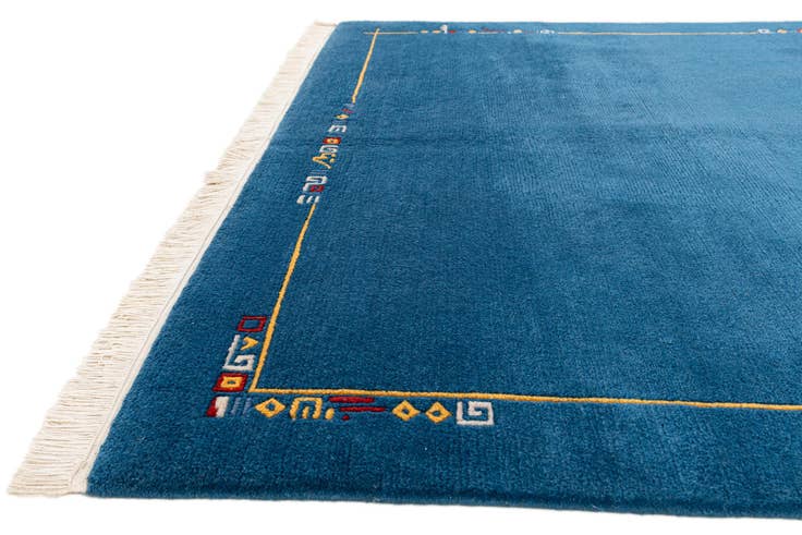 Detail image of 5' 7 x 7' 10 Hand Knotted Tibet Wool Rug