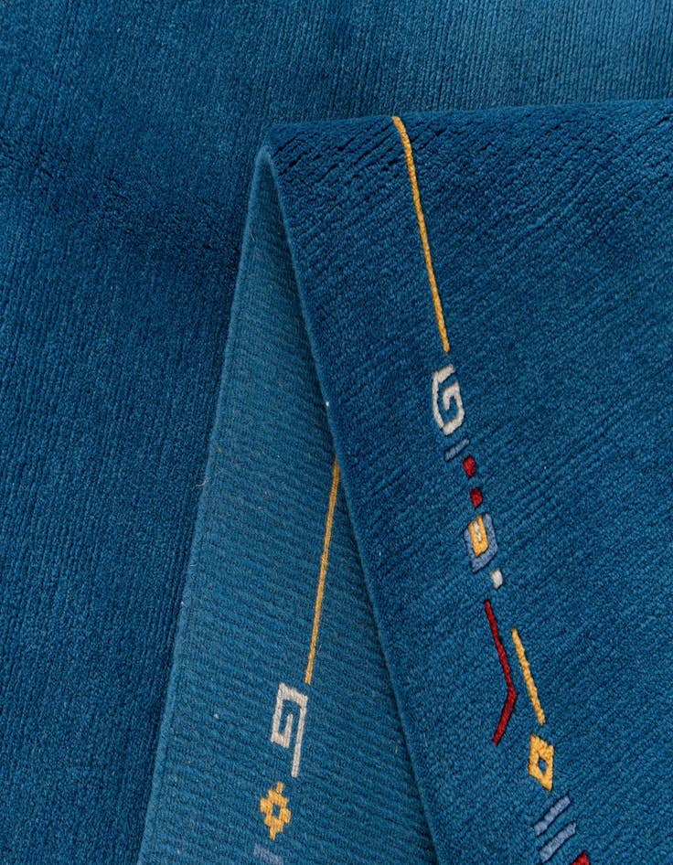 Detail image of 5' 7 x 7' 10 Hand Knotted Tibet Wool Rug