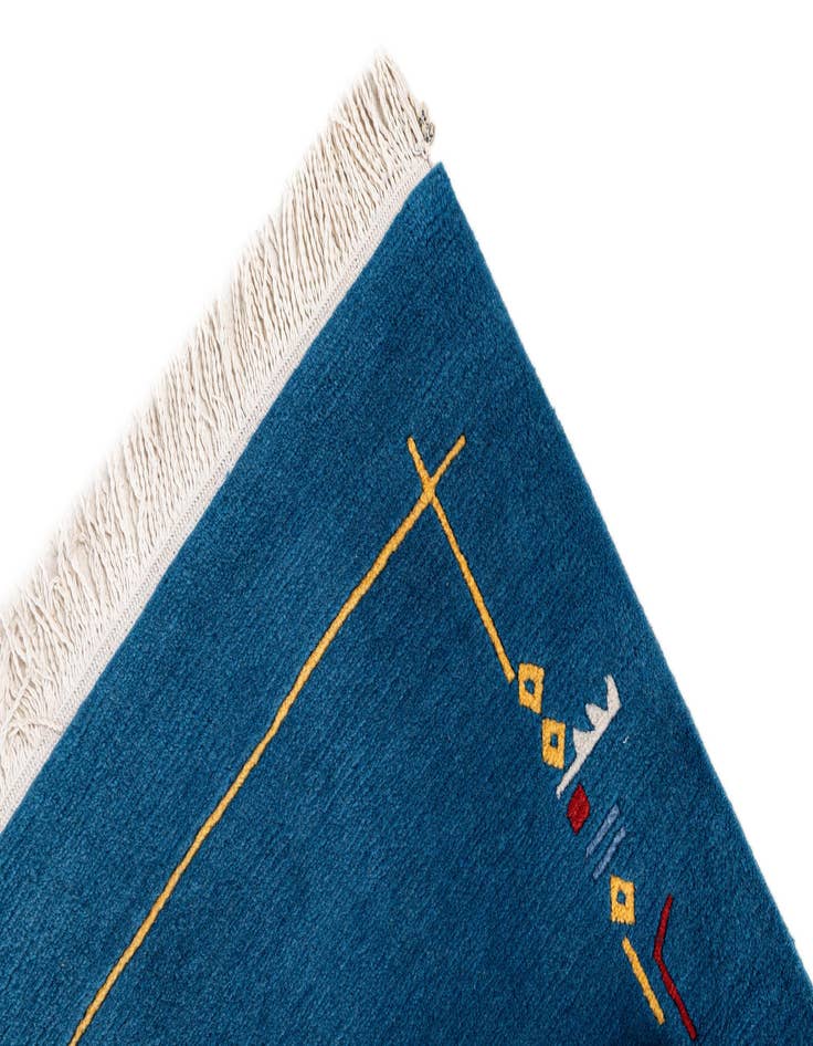 Detail image of 5' 7 x 7' 10 Hand Knotted Tibet Wool Rug