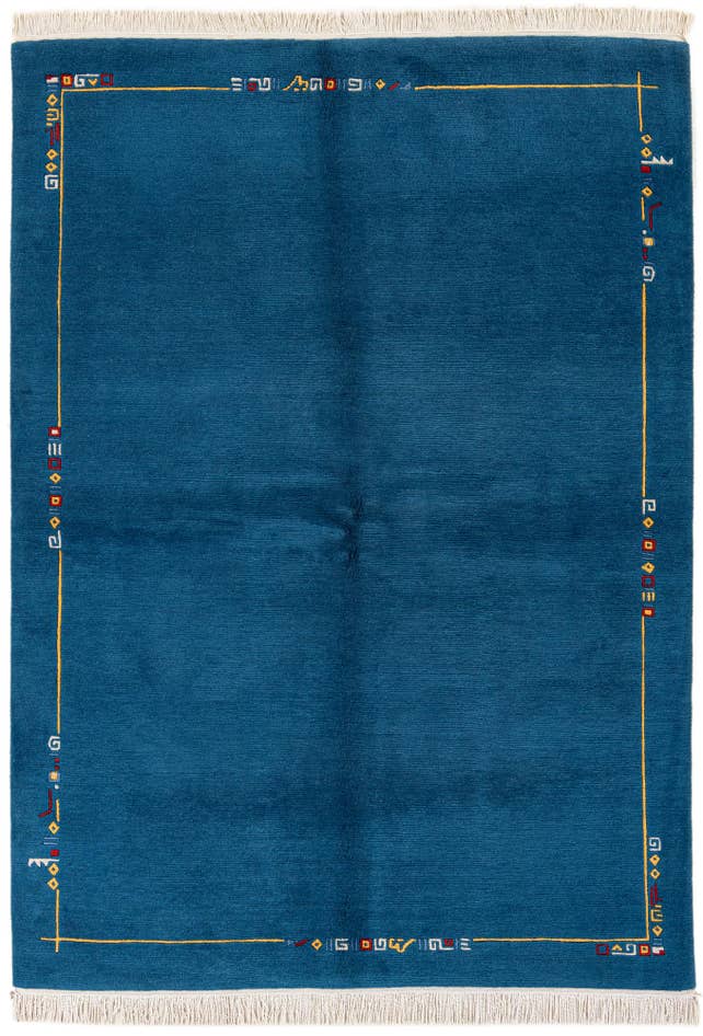 Detail image of 5' 7 x 7' 10 Hand Knotted Tibet Wool Rug