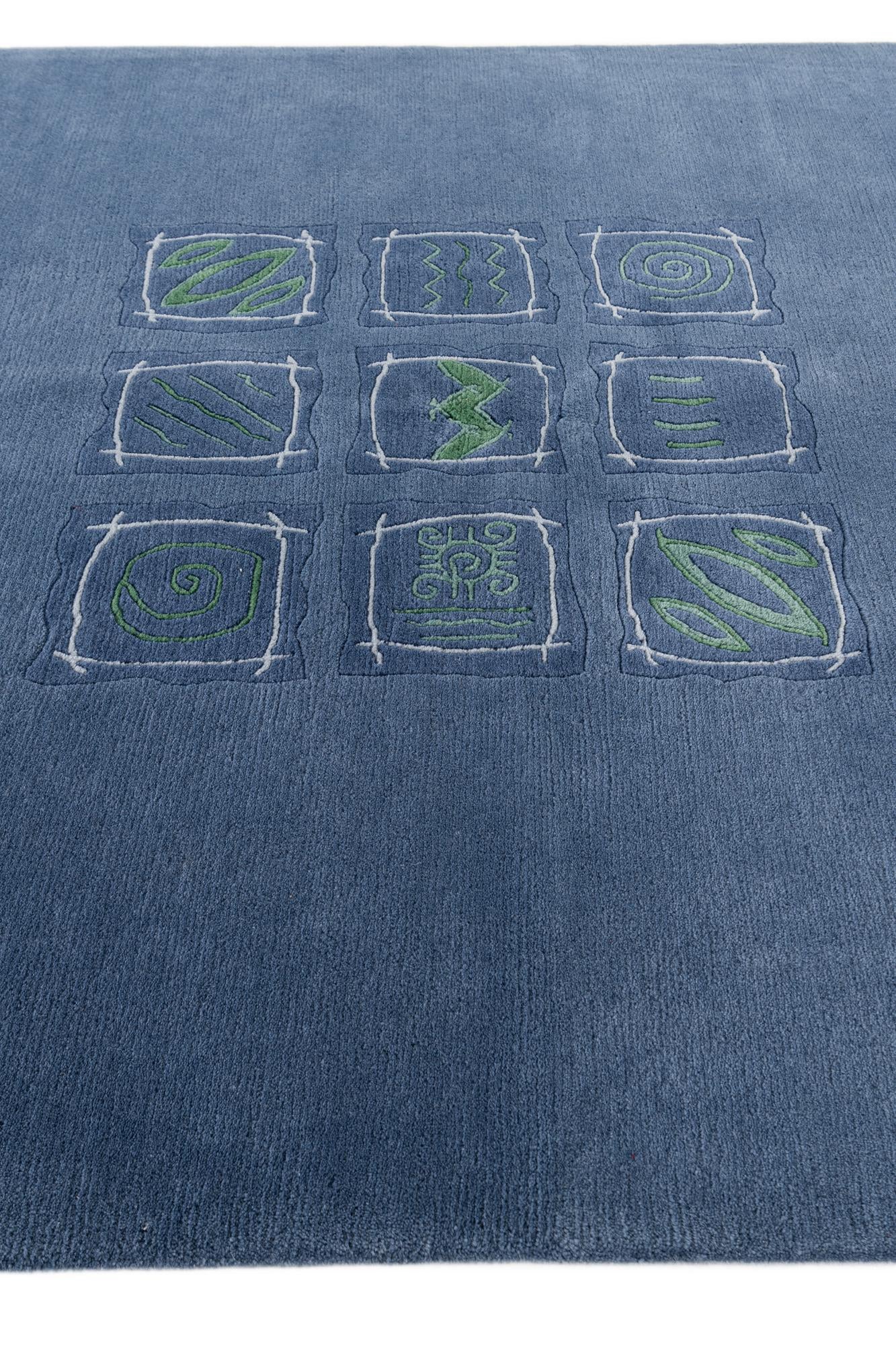 5' 8 x 7' 9 Hand Knotted Tibet Wool Rug