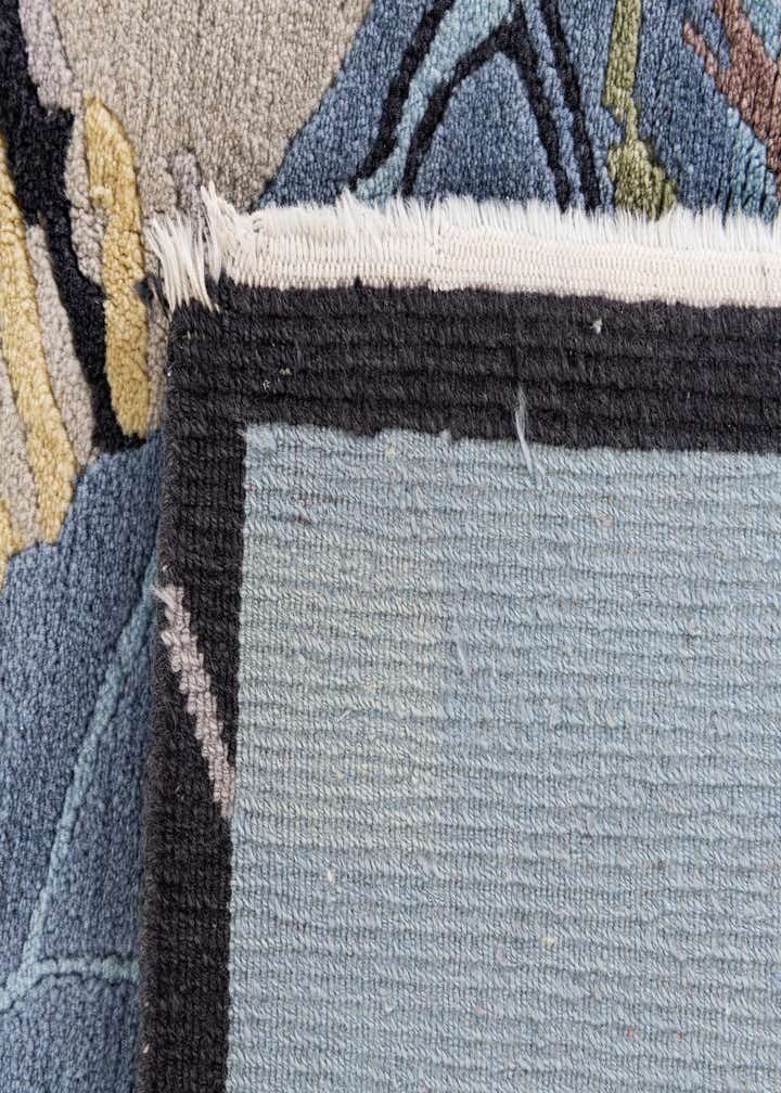 5' x 6' 5 Hand Knotted Tibet Wool Rug