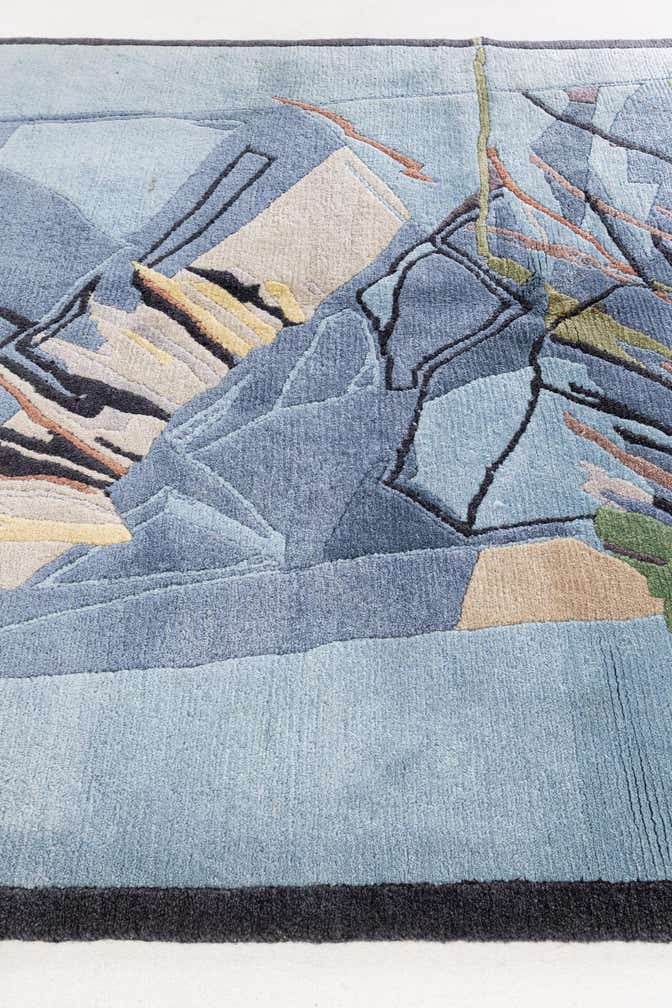 5' x 6' 5 Hand Knotted Tibet Wool Rug