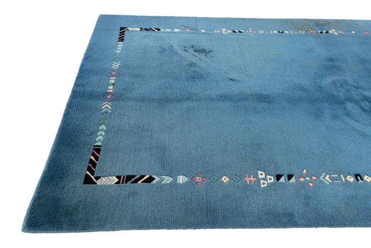 Detail image of 4' 8 x 6' 7 Hand Knotted Tibet Wool Rug