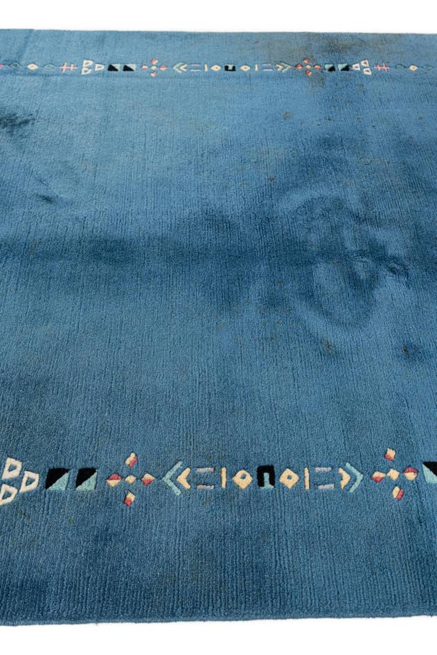 Detail image of 4' 8 x 6' 7 Hand Knotted Tibet Wool Rug