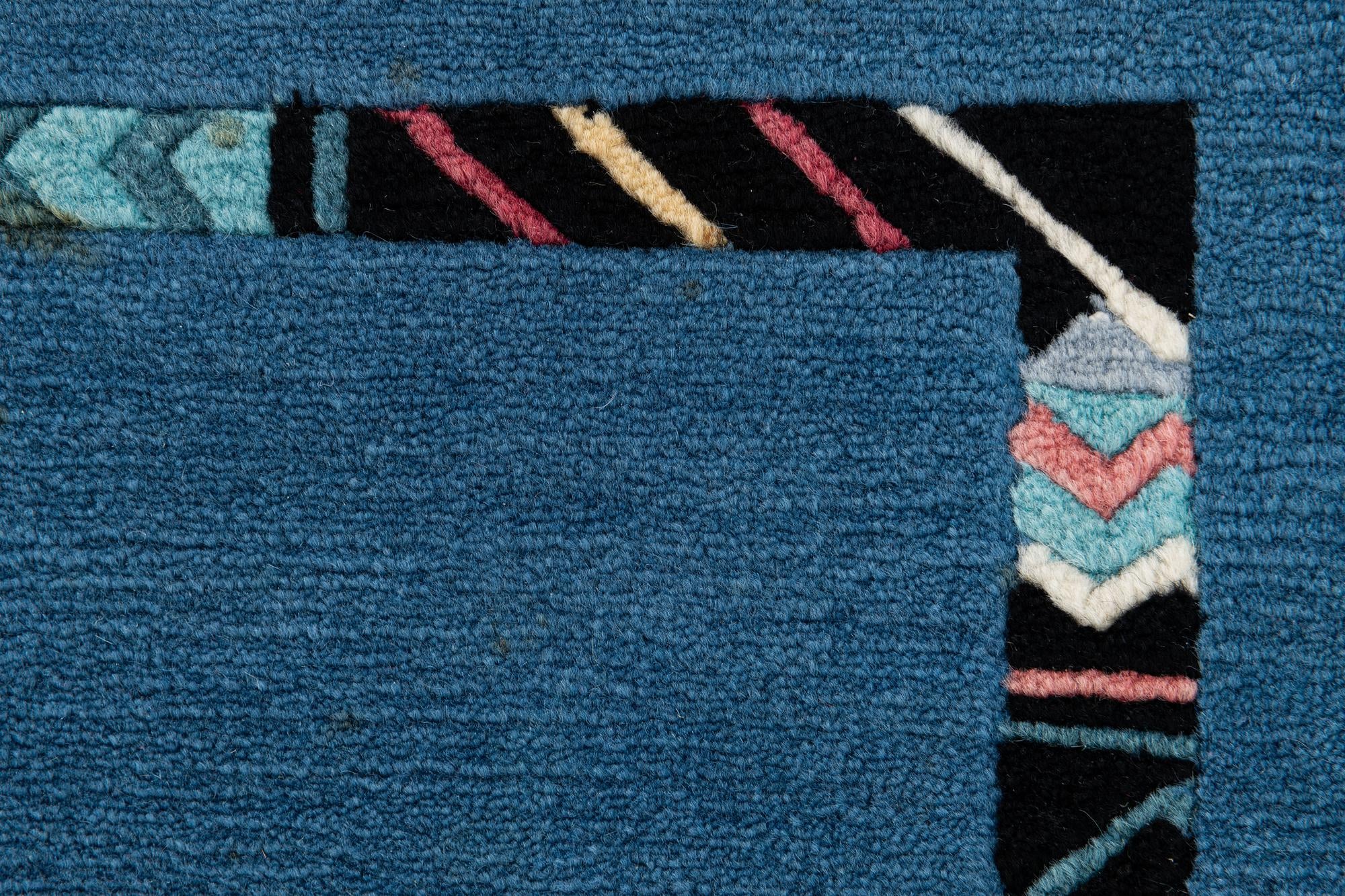 4' 8 x 6' 7 Hand Knotted Tibet Wool Rug