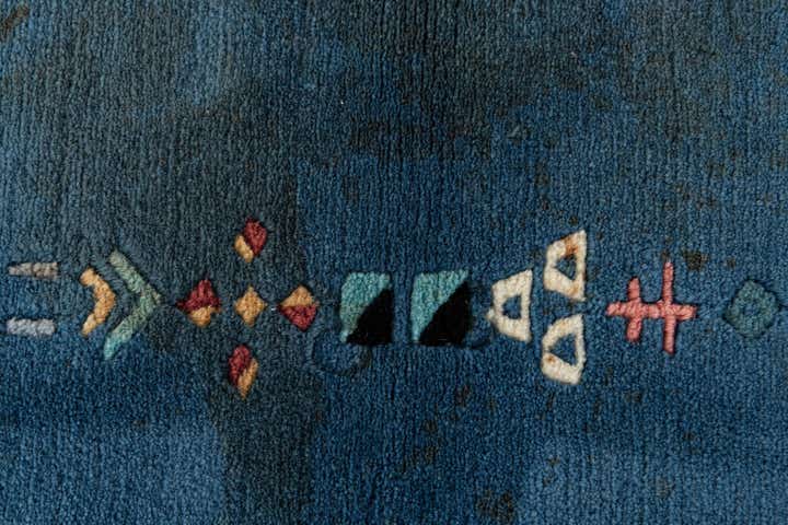 4' 8 x 6' 7 Hand Knotted Tibet Wool Rug