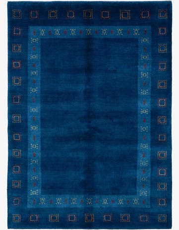 4' 9 x 6' 9 Hand Knotted Tibet Wool Rug