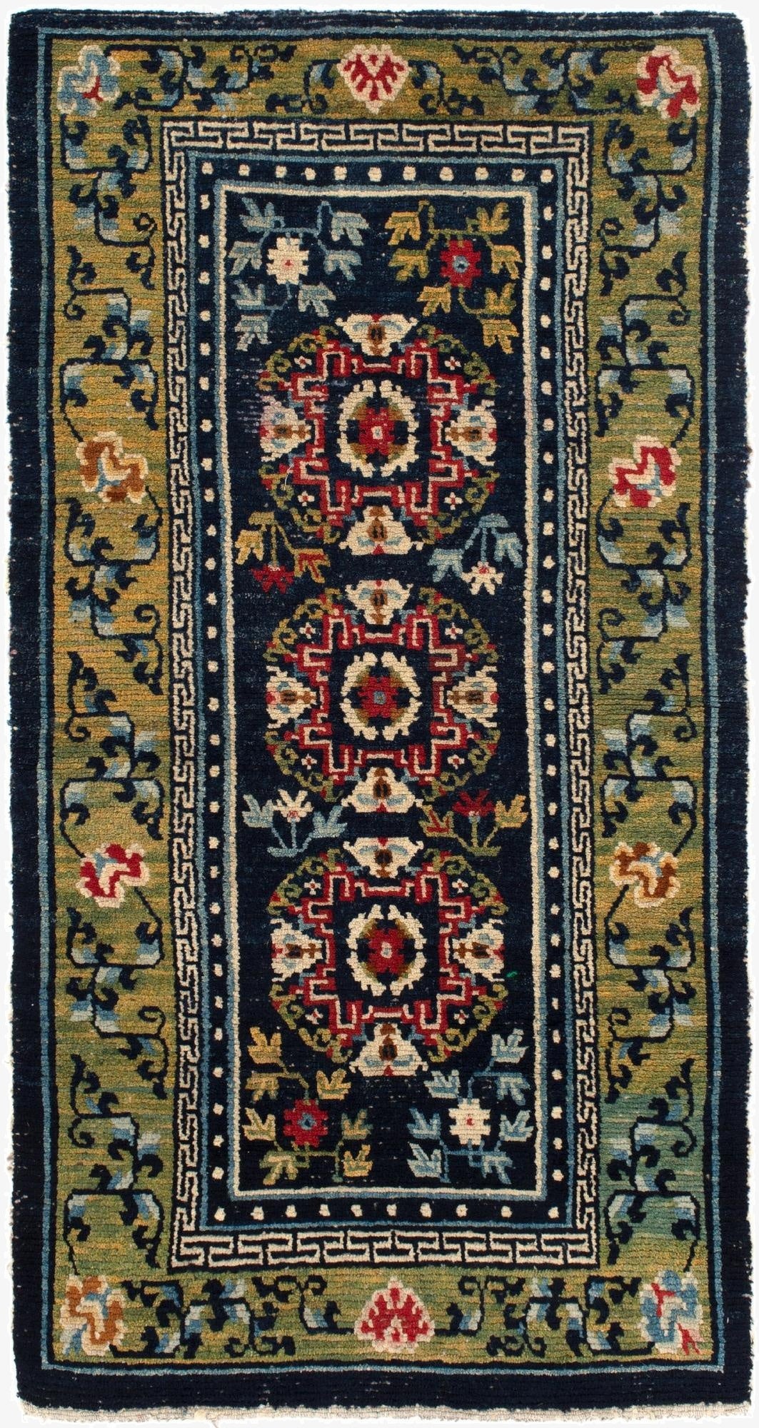 2' 4 x 4' 5  Hand Knotted Tibet Rug
