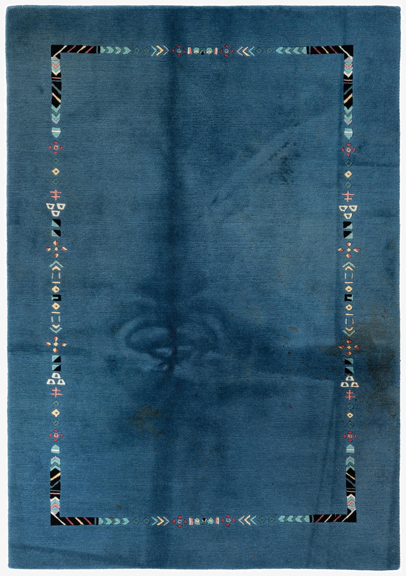 Primary image  4' 8 x 6' 7  Hand Knotted Tibet Wool Rug