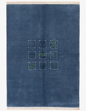 5' 8 x 7' 9 Hand Knotted Tibet Wool Rug