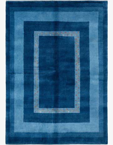 4' 8 x 6' 7 Hand Knotted Tibet Wool Rug