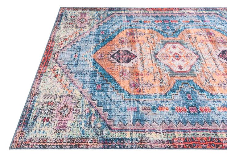Detail image of 5' 3 x 7' 7 Washable Timeless Rug