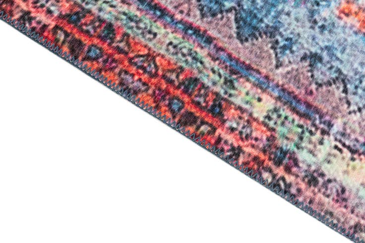 Detail image of 5' 3 x 7' 7 Washable Timeless Rug