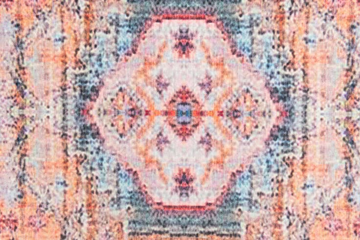 Detail image of 5' 3 x 7' 7 Washable Timeless Rug