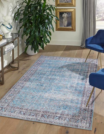 8' 4 x 12' Washable Timeless Rug