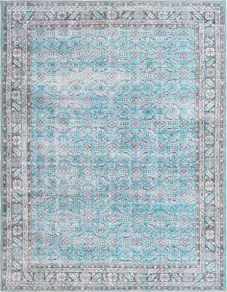Detail image of 5' x 8' Washable Timeless Rug