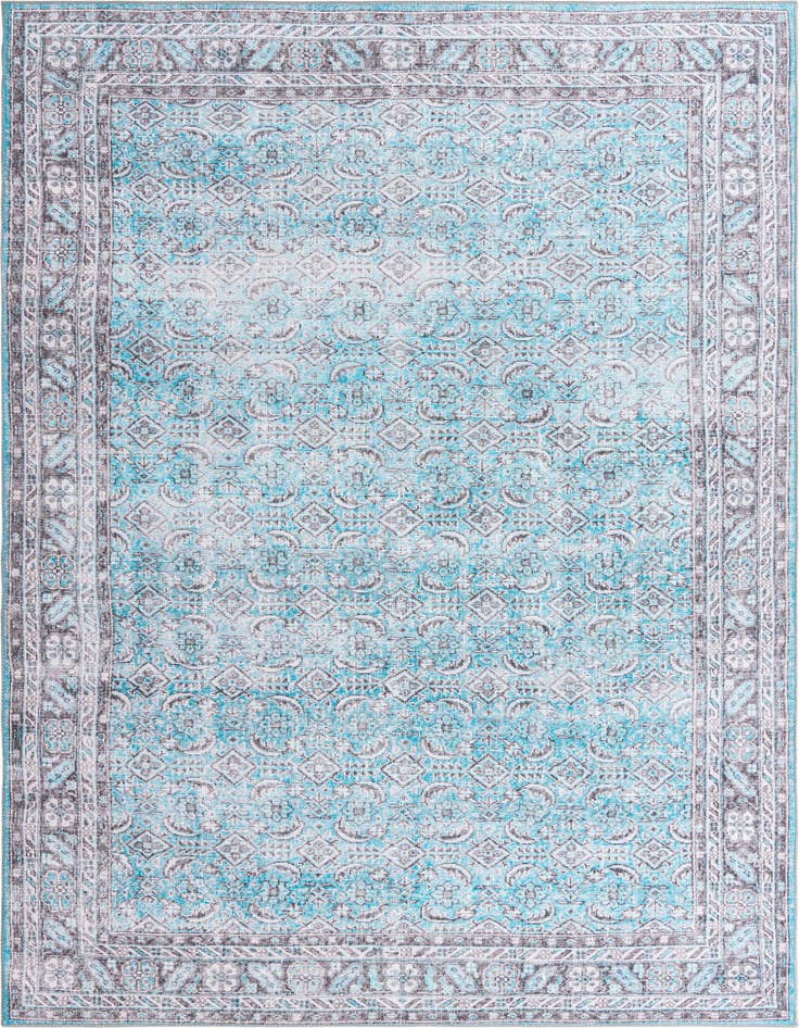 Detail image of 7' 6 x 10' 6 Washable Timeless Rug
