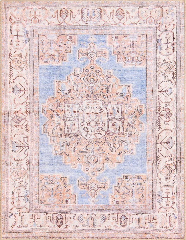 Detail image of 3' 6 x 5' 6 Washable Timeless Rug