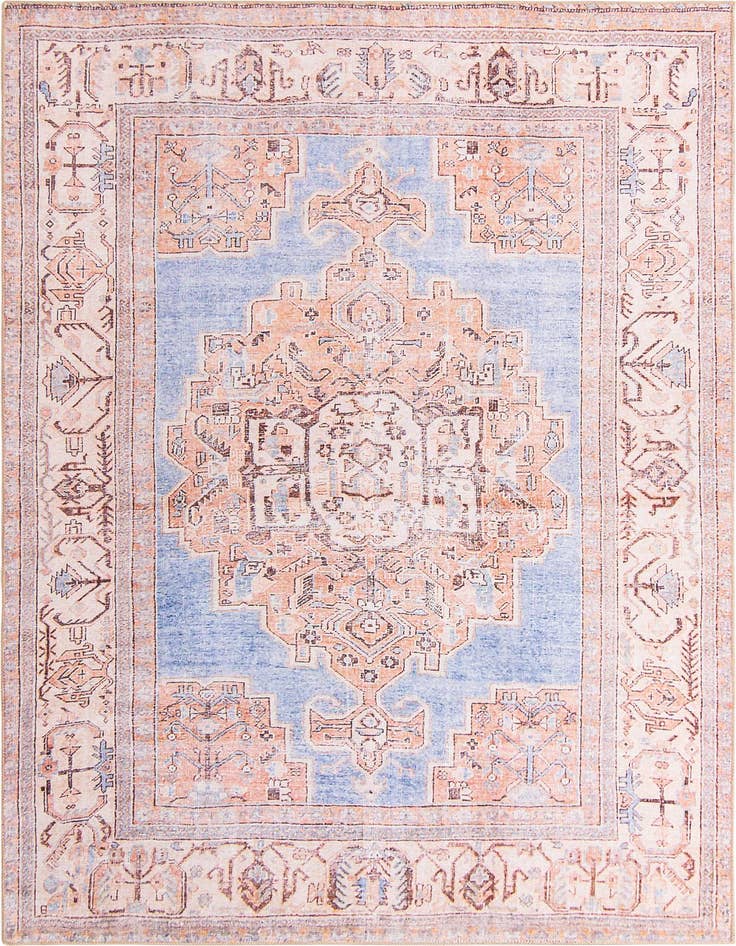 Detail image of 7' 6 x 10' 6 Washable Timeless Rug