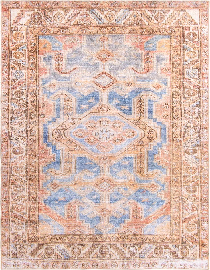 Detail image of 5' x 8' Washable Timeless Rug