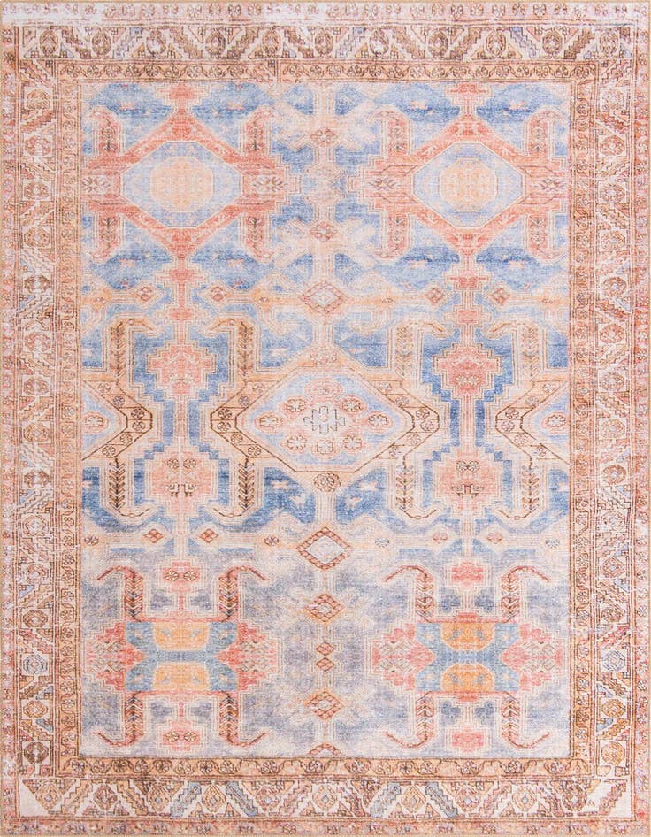 Detail image of 7' 6 x 10' 6 Washable Timeless Rug