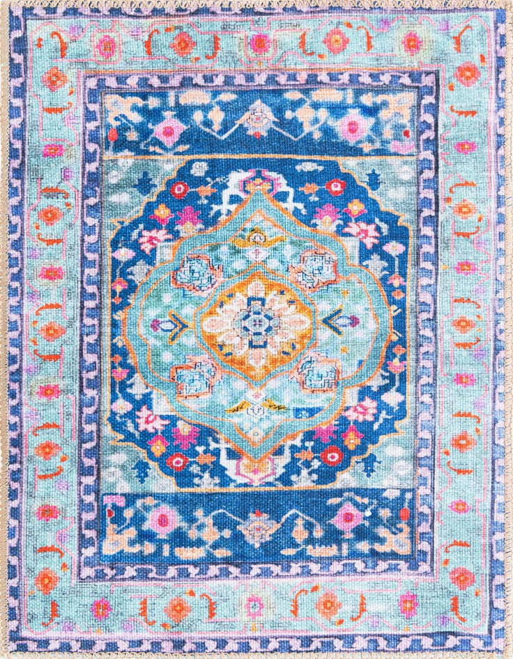 Detail image of 2' x 3' Washable Timeless Rug