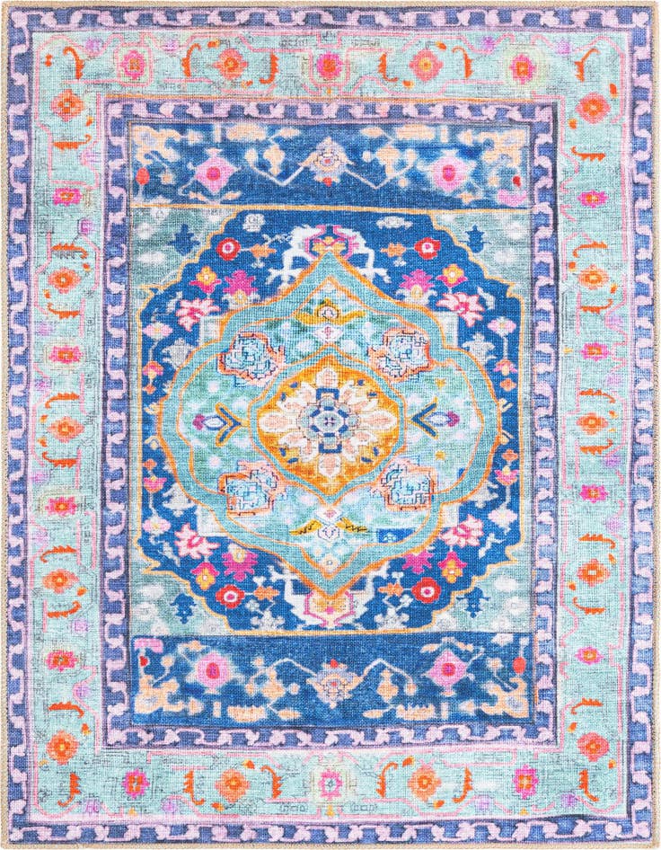 Detail image of 3' 6 x 5' 6 Washable Timeless Rug
