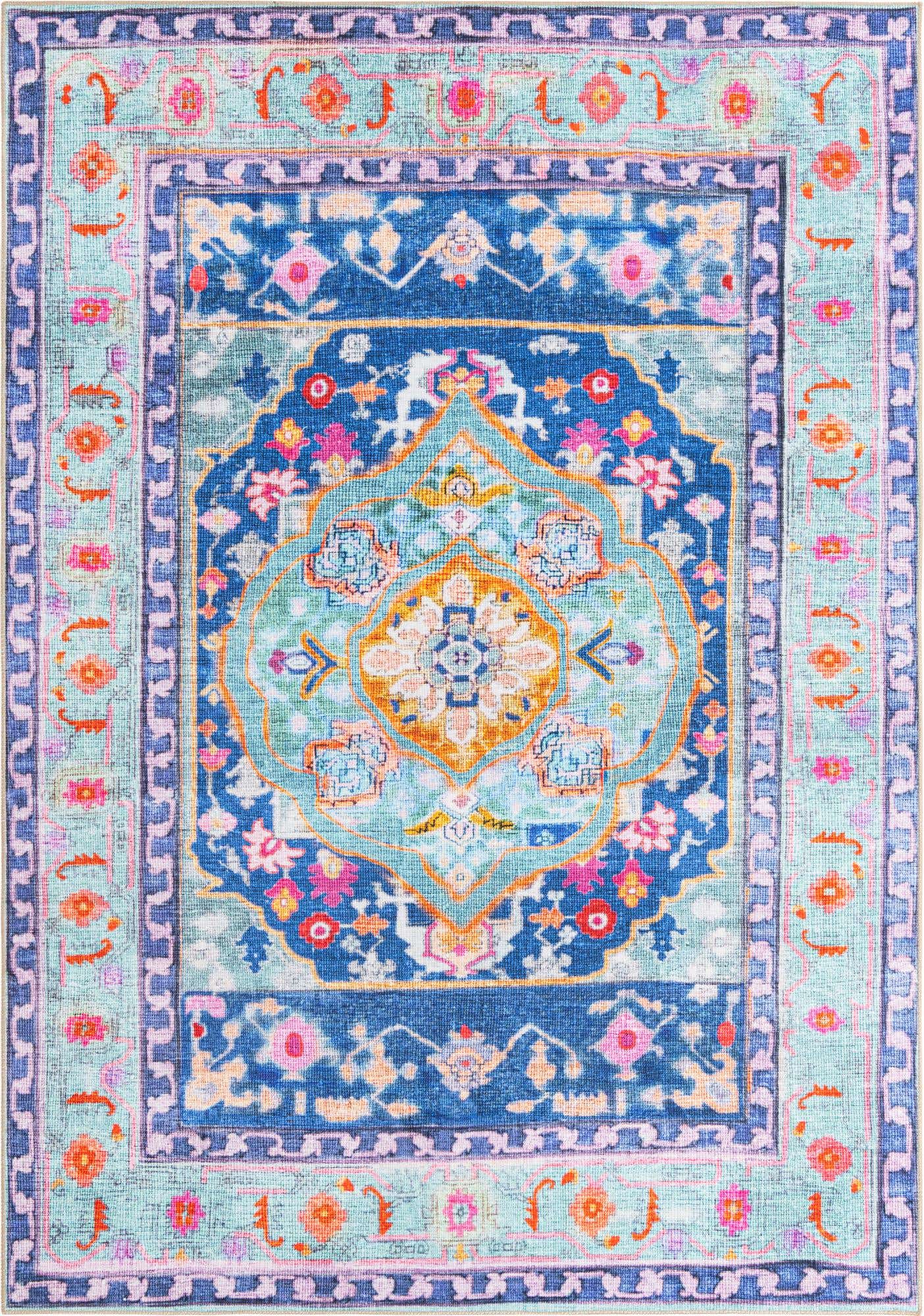 7' 6 x 10' 6 Washable Timeless Rug
