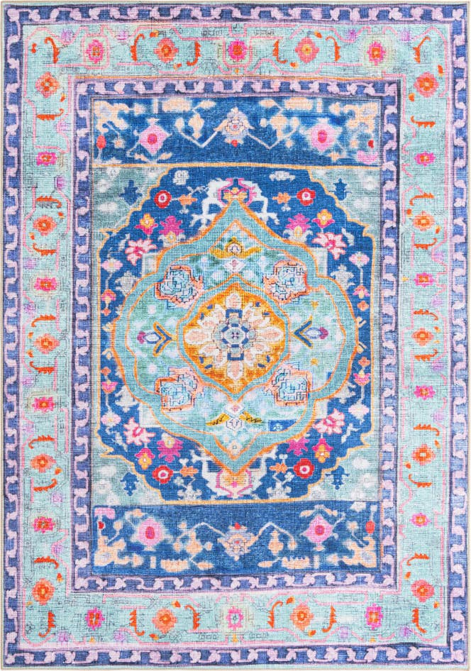 Detail image of 7' 6 x 10' 6 Washable Timeless Rug