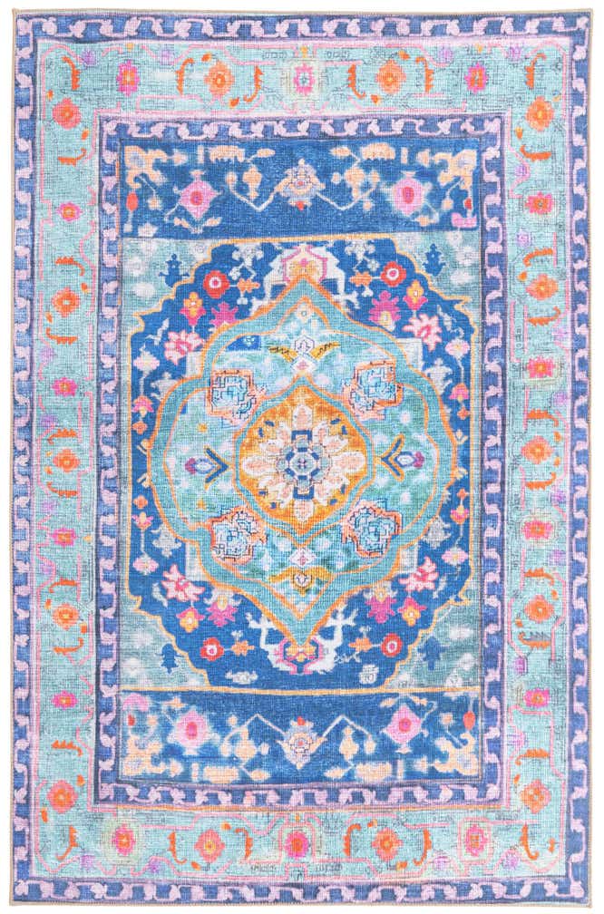 6' x 9' Washable Timeless Rug