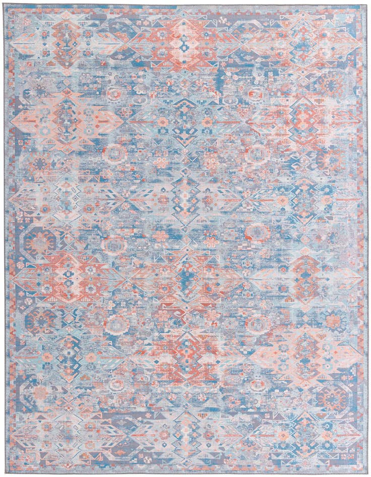 Detail image of 7' 7 x 10' 6 Washable Timeless Rug