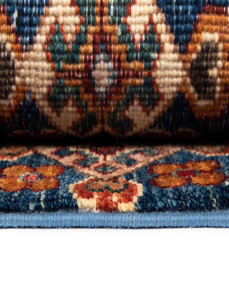 Detail image of 5' 9 x 8' Torkman Wool Rug