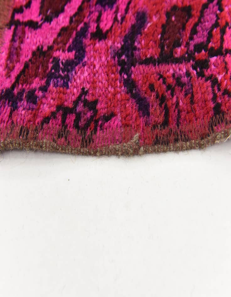 Detail image of 6' 2 x 7' 10 Hand Knotted Ultra Vintage Persian Wool Rug