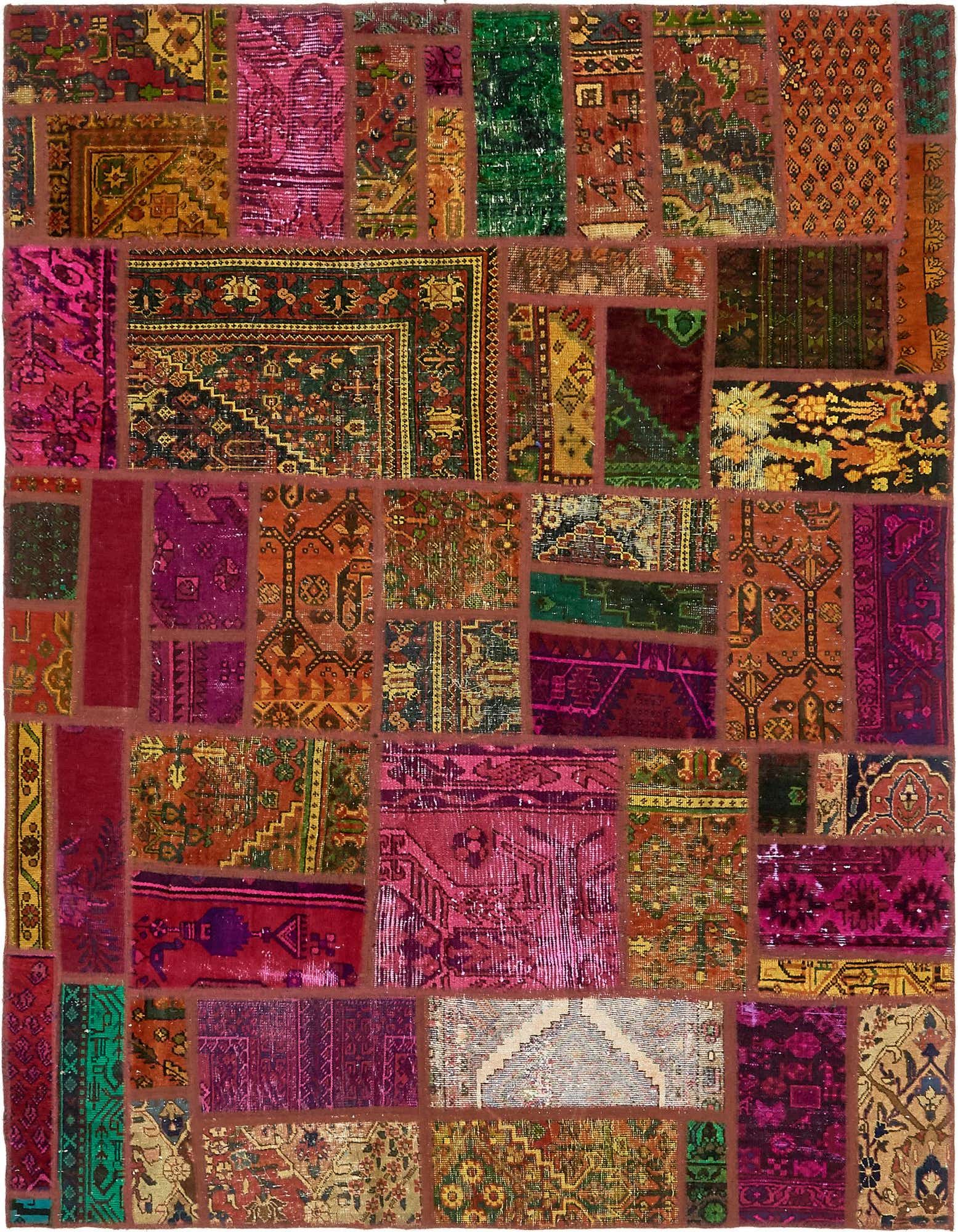 Primary image  6' 2 x 7' 10  Hand Knotted Ultra Vintage Persian Wool Rug