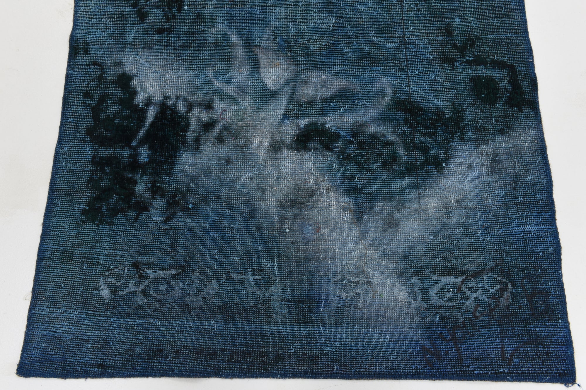 3' 6 x 4' 9 Hand Knotted Ultra Vintage Persian Wool Rug