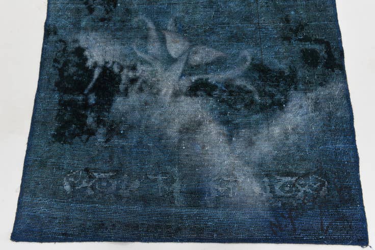 Detail image of 3' 6 x 4' 9 Hand Knotted Ultra Vintage Persian Wool Rug