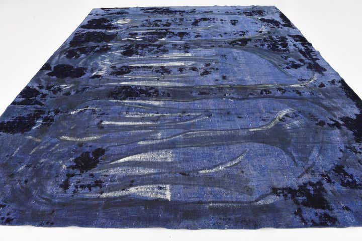 9' 5 x 11' 7 Hand Knotted Ultra Vintage Persian Wool Rug