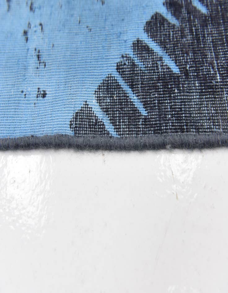 Detail image of 7' 9 x 9' 9  Hand Knotted Ultra Vintage Persian Wool Rug